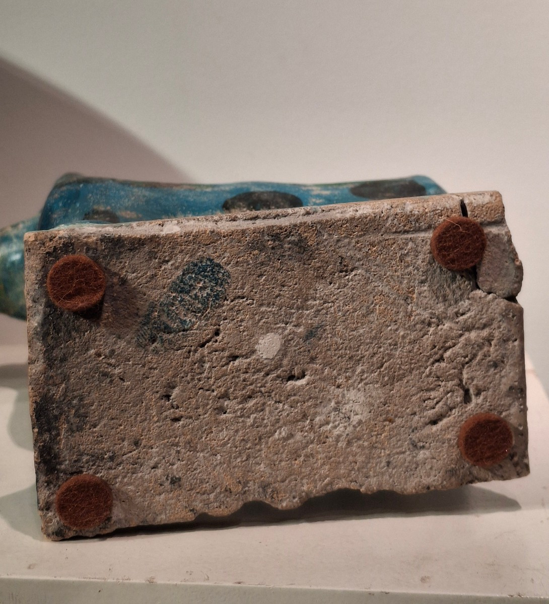 Glazed Earthenware Aquamanile, Kashan, 13th Century-photo-3