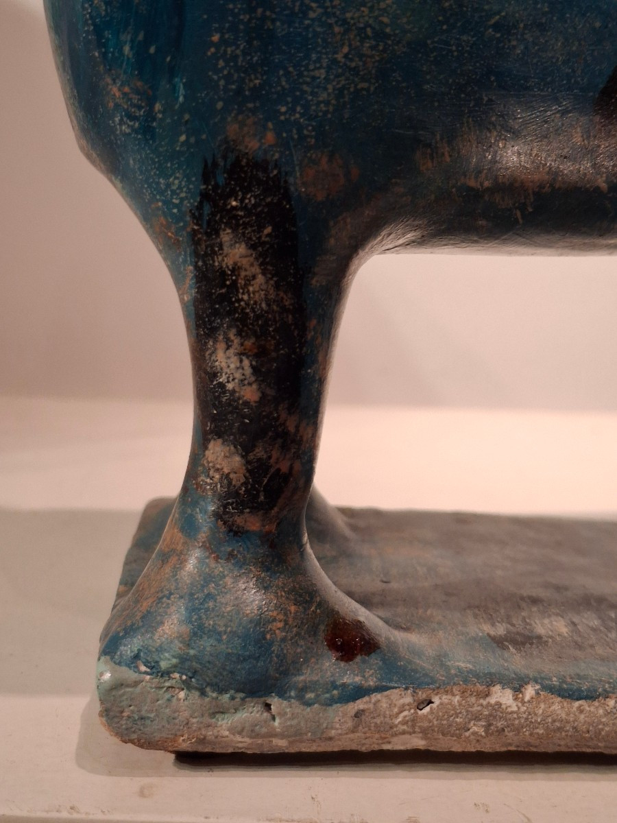 Glazed Earthenware Aquamanile, Kashan, 13th Century-photo-4