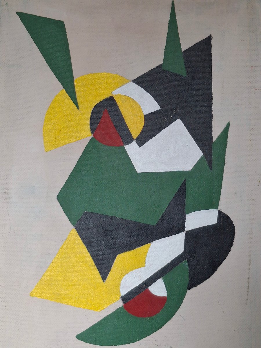 Painting Modernist, Cubist, Italy, 20th 