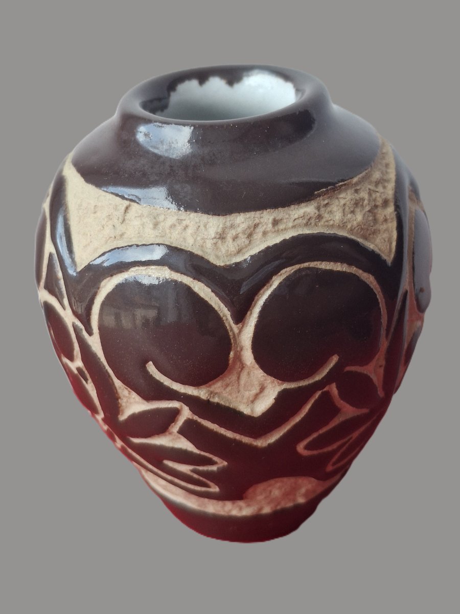 Ciboure Stoneware Vase, By Suzanne Fischer, Jorraila Style-photo-2