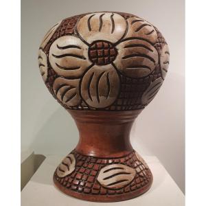 Pretty Terracotta Vase. South America Or North Africa.