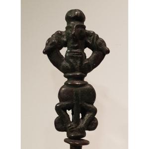 Idole En Bronze Du Luristan, Maître Des Animaux. 1e Mill. Av. J-c
