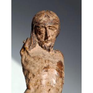 Buste de christ, France ou Flandres, 16-17eme siecle