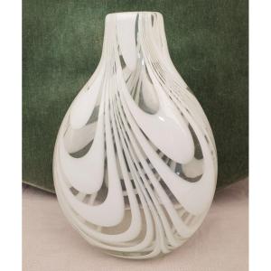 Blown Glass Vase, Italy, Murano, Circa 1970-80