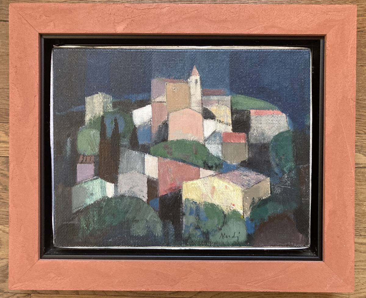 Tuscan Landscape Pietro Nardi Cubist -photo-2