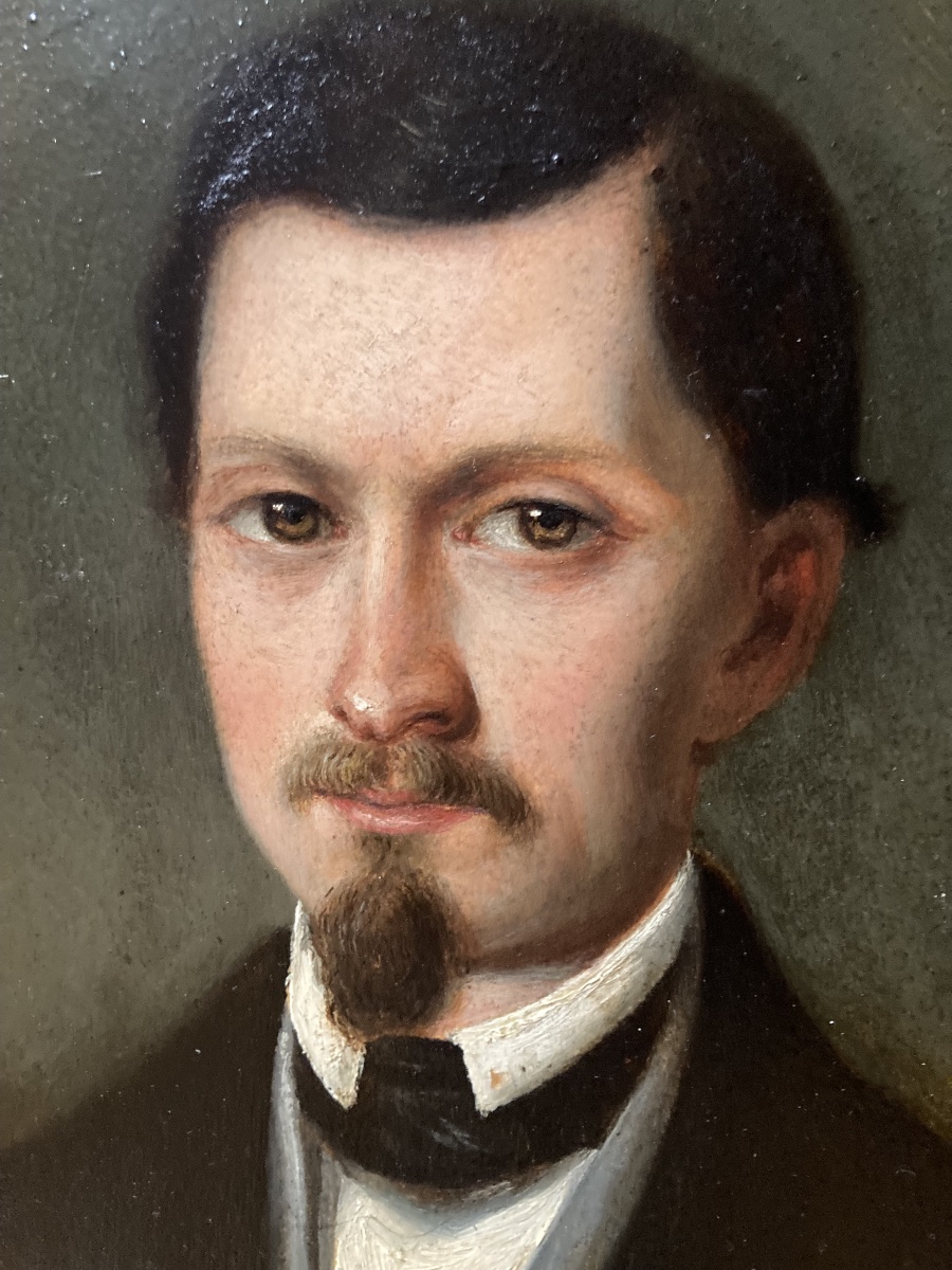 Portrait Of An Elderly Man, 19th Century-photo-3