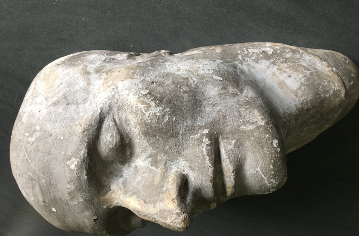 Mortuary Mask Napoleon Bonaparte Signed Antommarchi-photo-3