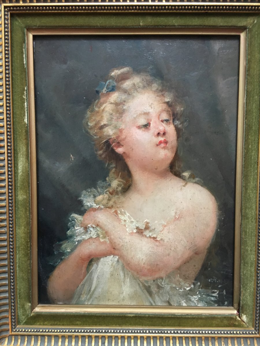 Portrait Jeune Fille XIX 