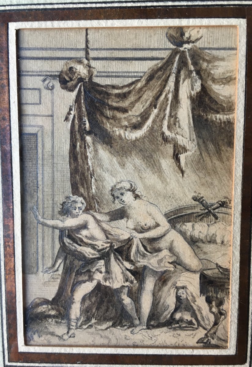 Drawing Erotic Lavis Curiosa XIX