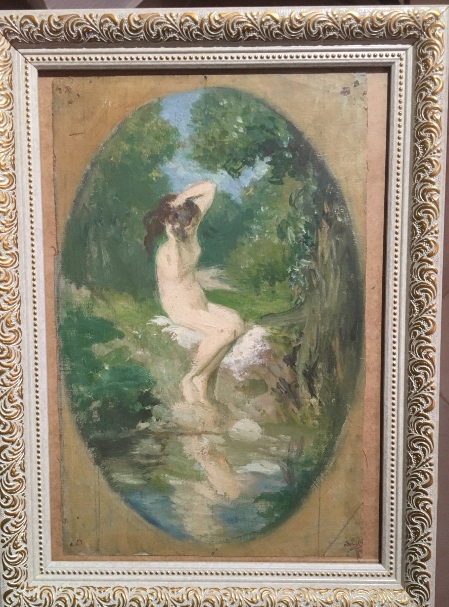 Woman Bathing