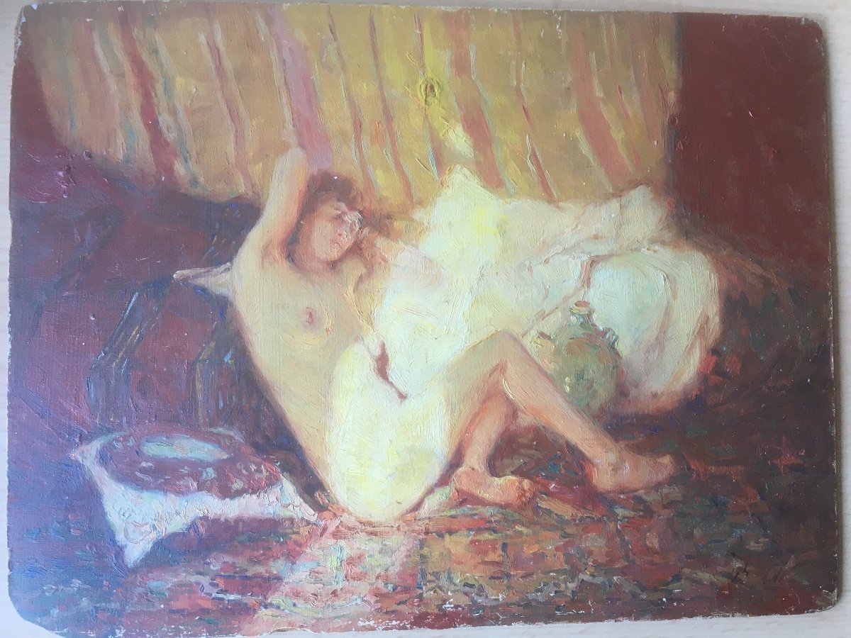Female Nude Sunbeam Odalisque-photo-2