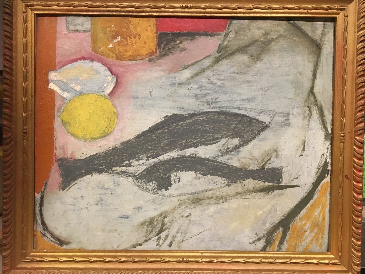 Still Life With Fish School Of Paris