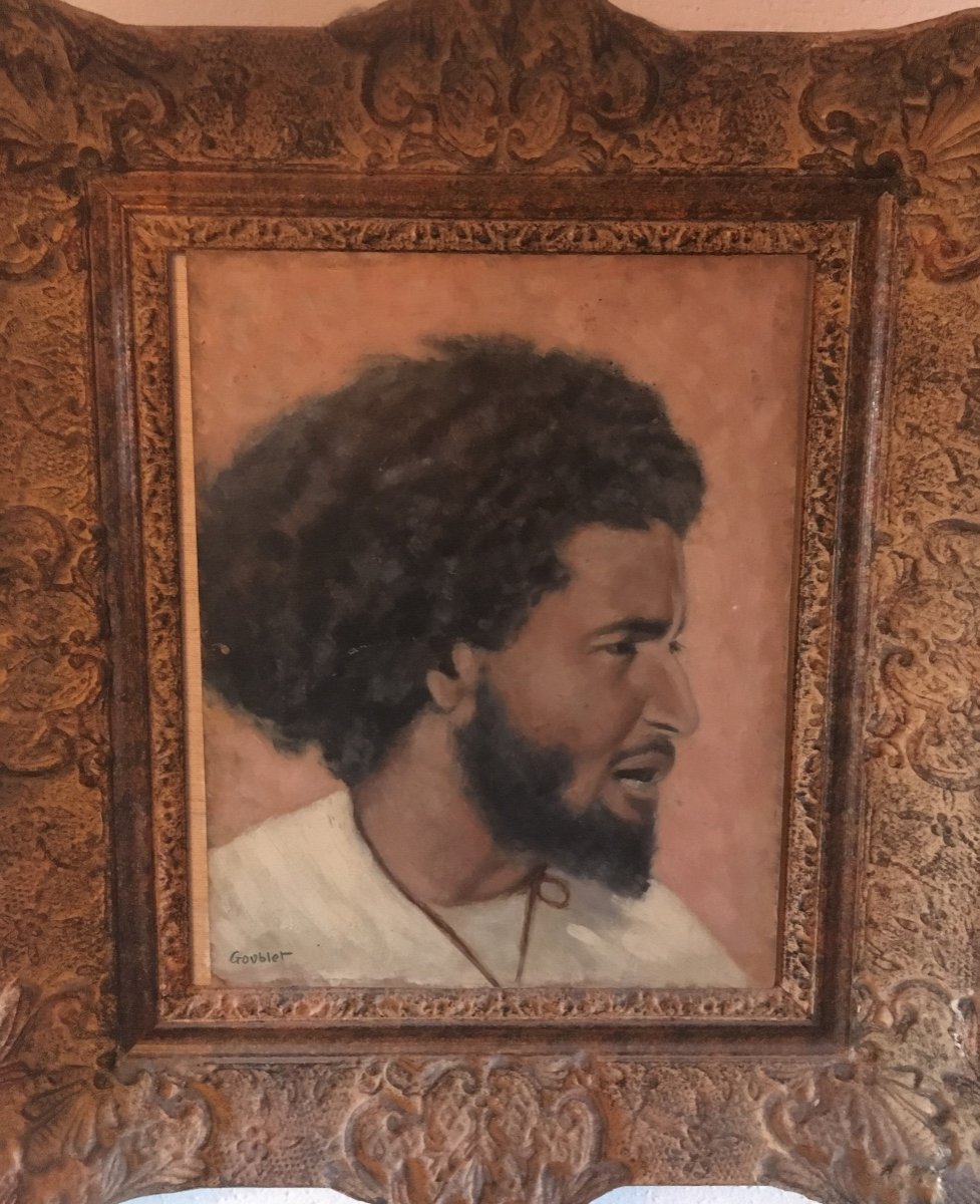 Portrait Of Orientalist Man Africa
