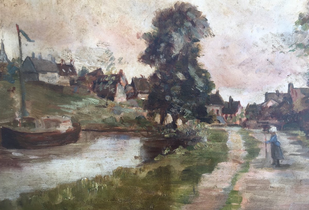 Paysage Impressionniste Ancien 