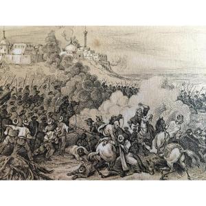 Old Cavalry Shock Drawing Egyptian Campaign Napoleon