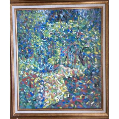 Paysage  Pointilliste Jardin  Impressionniste