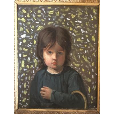 Impressionist Child Portrait