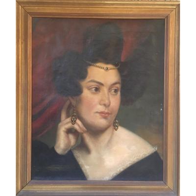Portrait Woman With Jewelry XIX
