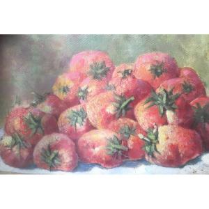 Still Life With Strawberries - Fruits