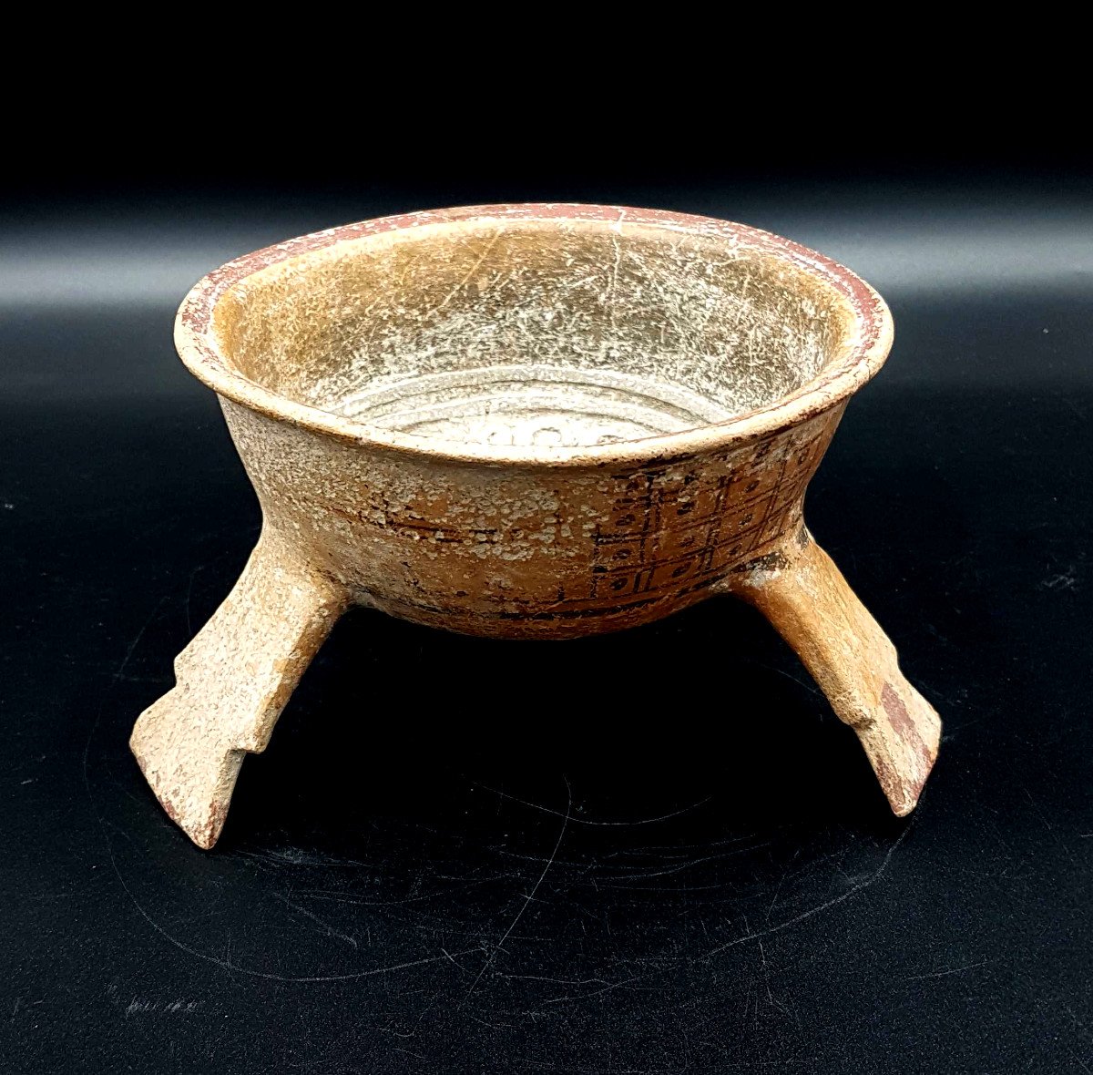 Vase Tripode Guanacaste Nicoya, Costa-rica 800-1200 Ap. J.c. 02-photo-2