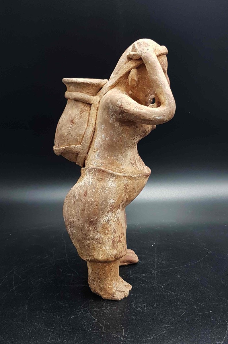 Woman Carrying A Jar, Jalisco Culture, Mexico-photo-2