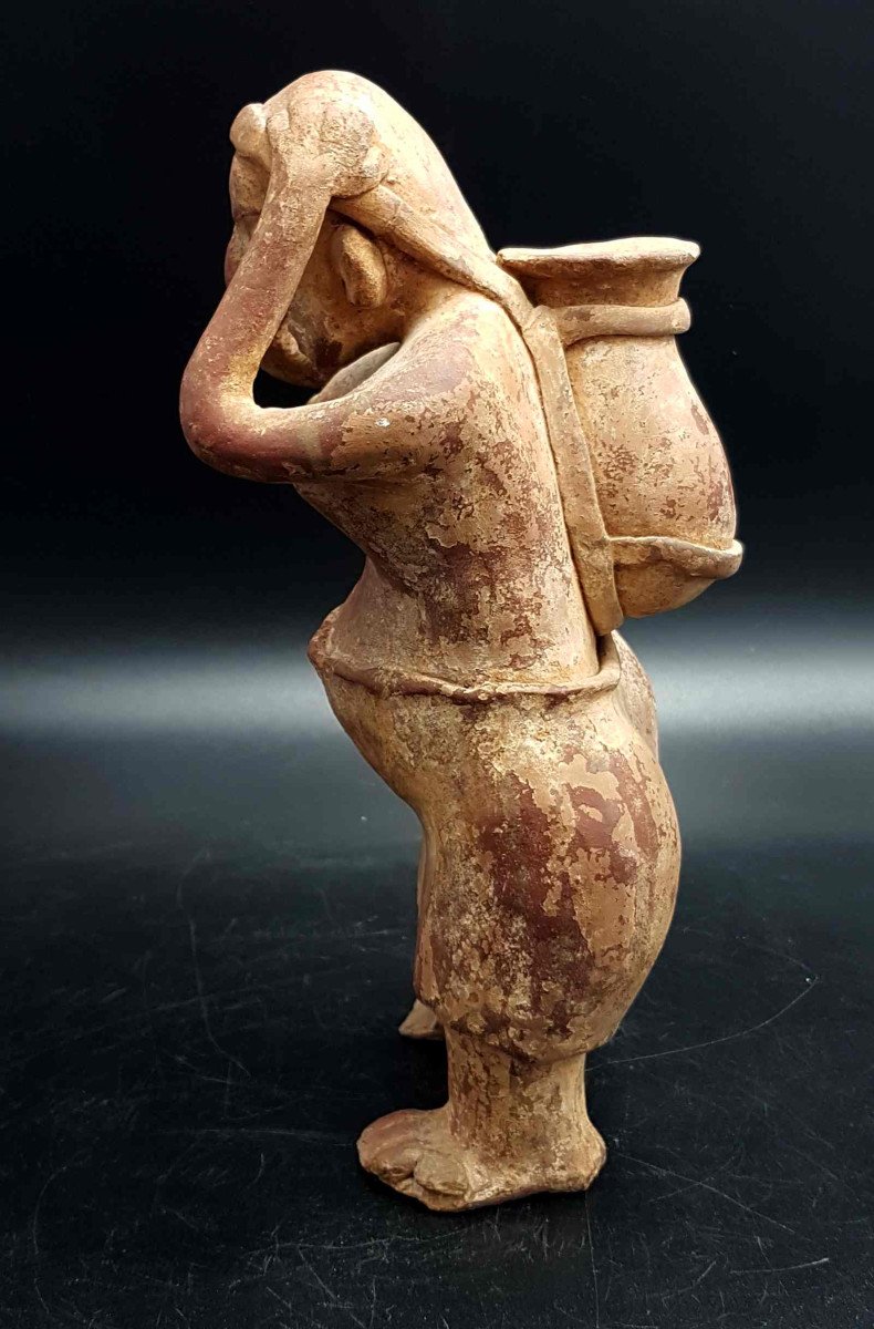 Woman Carrying A Jar, Jalisco Culture, Mexico-photo-4