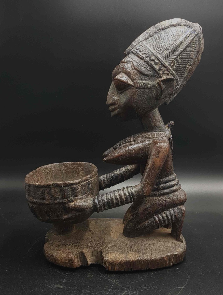 Cup Carrier, Yoruba People, Benin Or Nigeria-photo-1