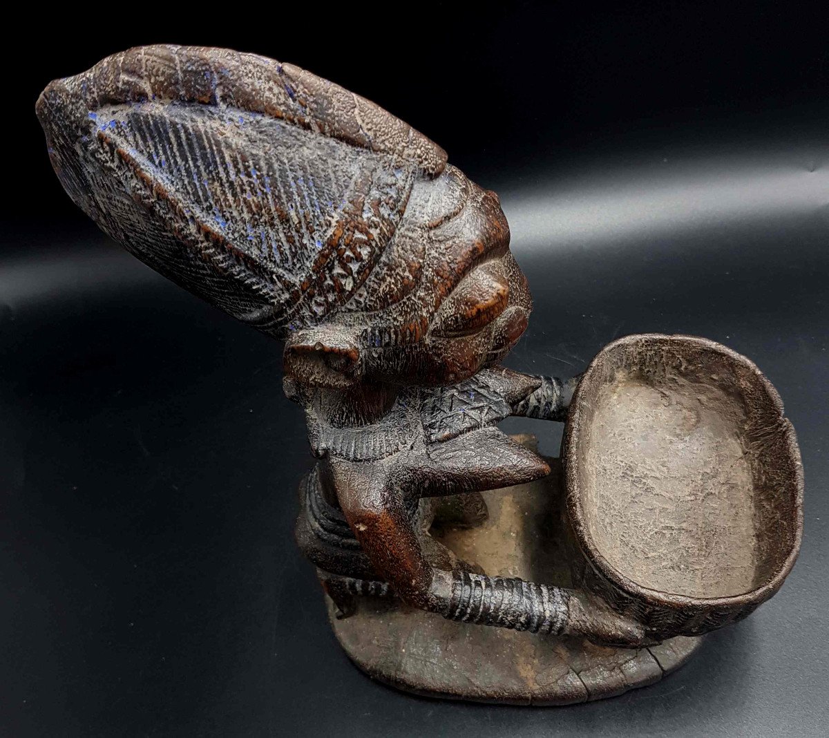 Cup Carrier, Yoruba People, Benin Or Nigeria-photo-3