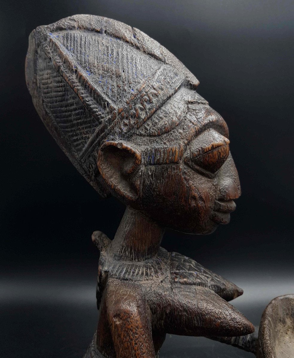 Cup Carrier, Yoruba People, Benin Or Nigeria-photo-4