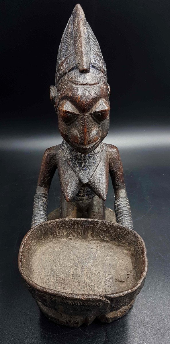 Cup Carrier, Yoruba People, Benin Or Nigeria-photo-6