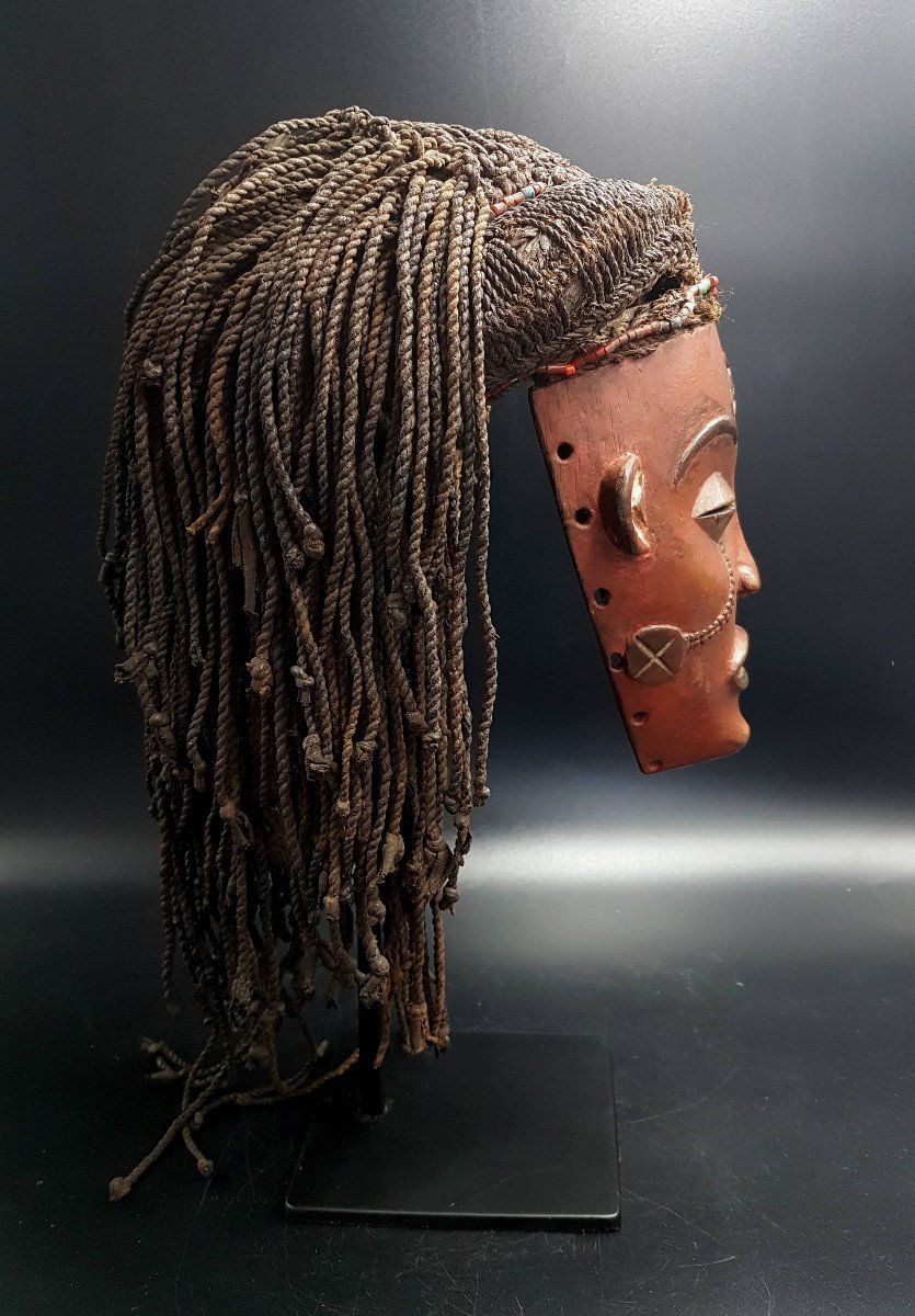 Mwana Pwo Mask, Tckokwe / Chokwe People, Drc-photo-3