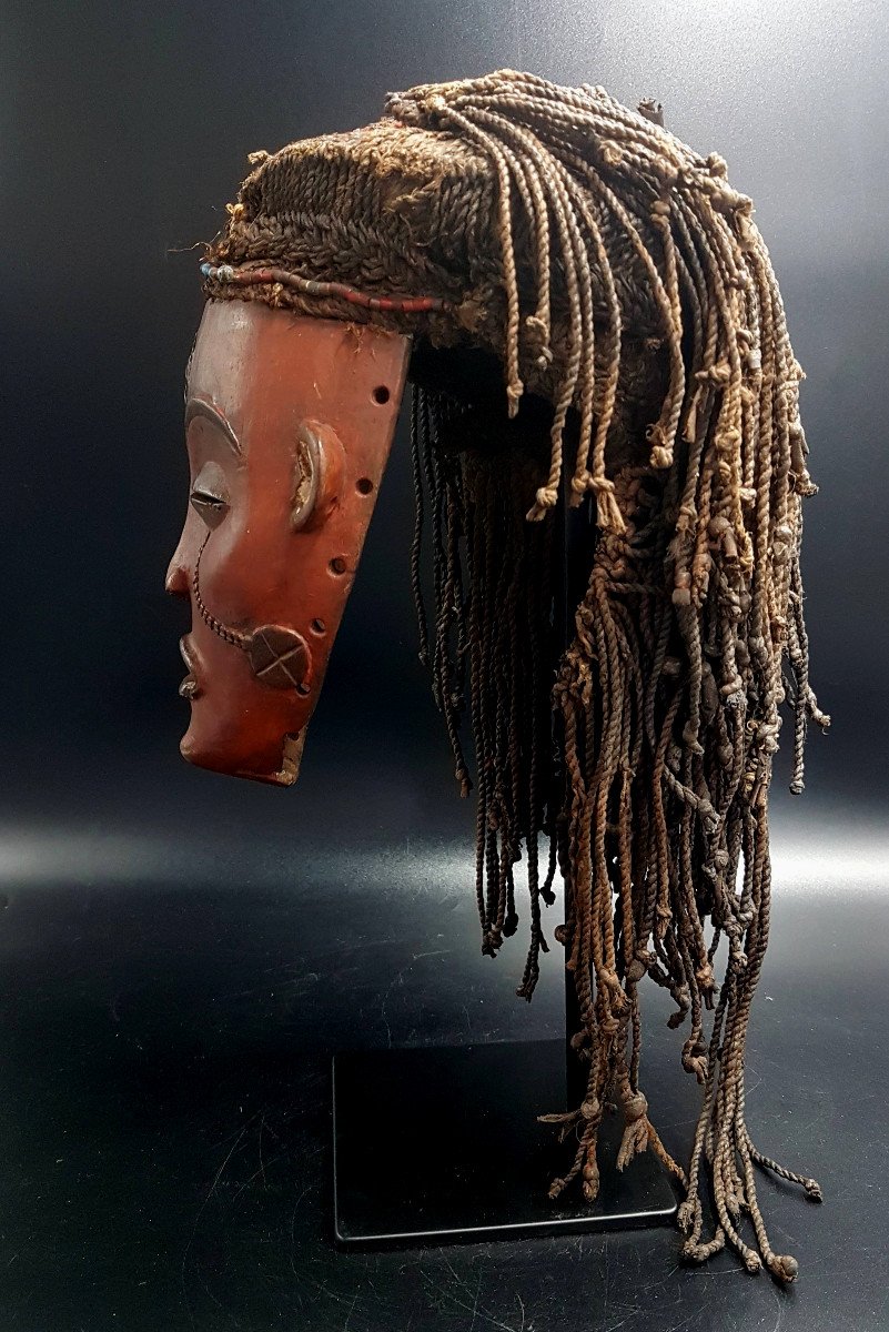 Mwana Pwo Mask, Tckokwe / Chokwe People, Drc-photo-1