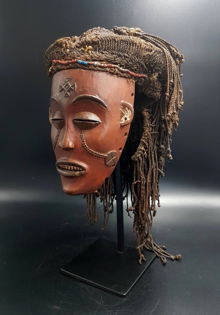 Mwana Pwo Mask, Tckokwe / Chokwe People, Drc-photo-2