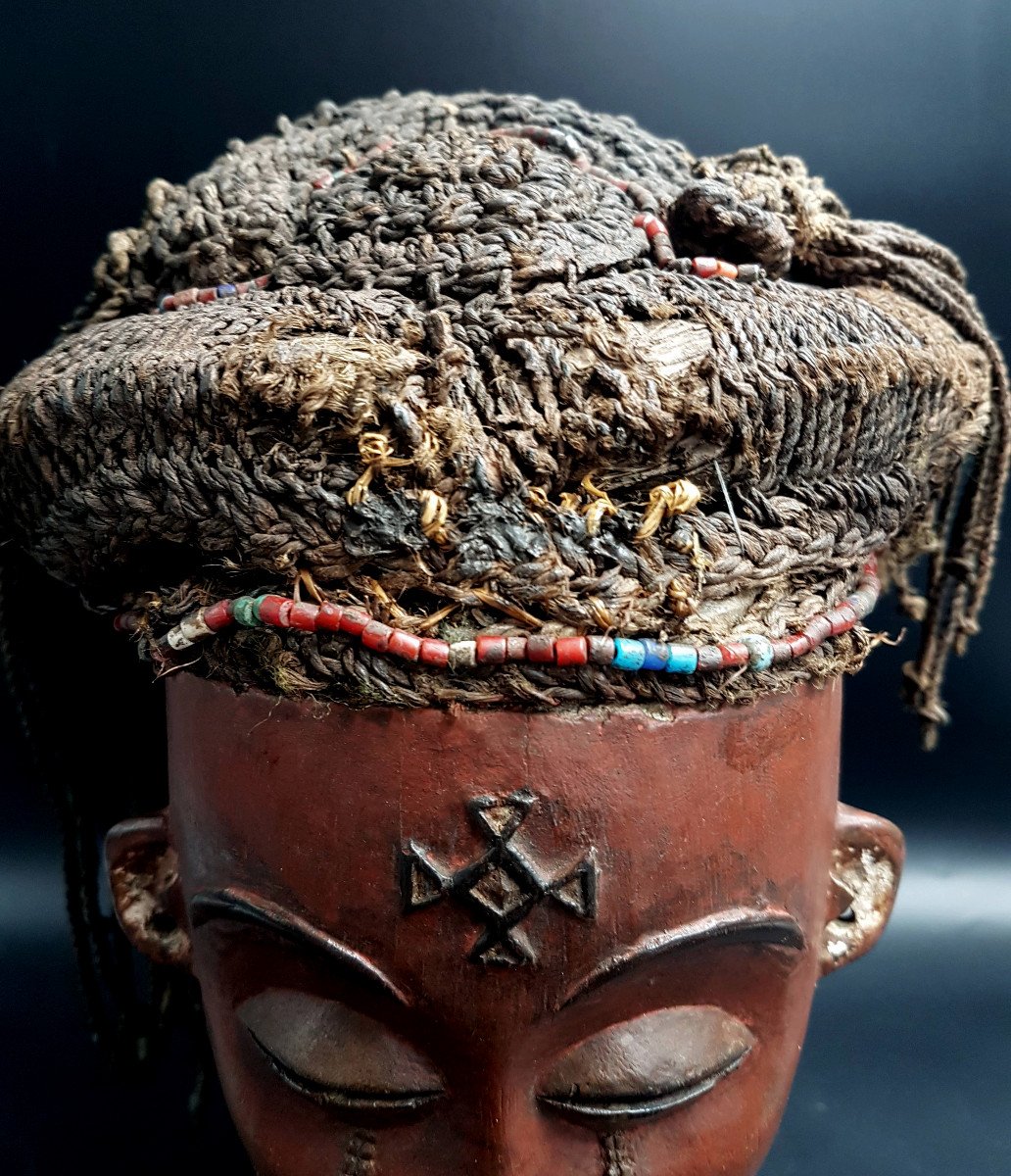 Mwana Pwo Mask, Tckokwe / Chokwe People, Drc-photo-3