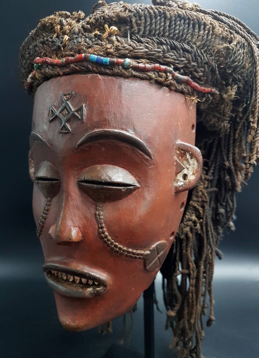Mwana Pwo Mask, Tckokwe / Chokwe People, Drc-photo-6