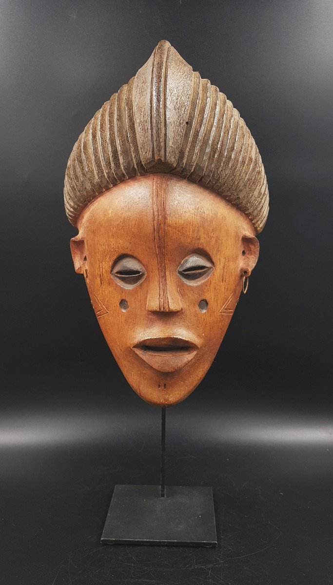 Pwo Mask, Lwena ( Luena ) People, Democratic Republic Of Congo-photo-2