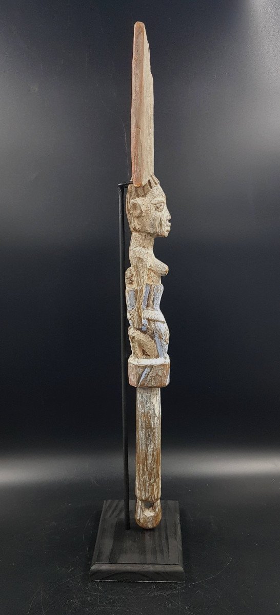 Sceptre "Oshe Shango", Yoruba, Bénin-photo-3
