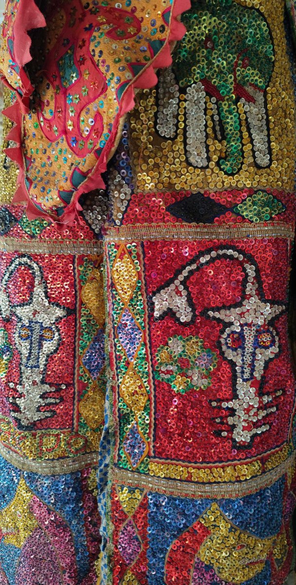 “egungun” Dance Costume, Yoruba, Benin Or Nigeria-photo-5
