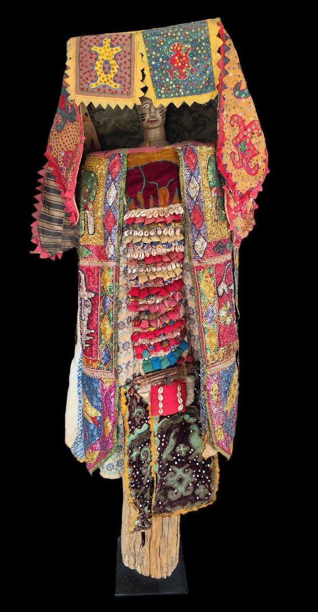 “egungun” Dance Costume, Yoruba, Benin Or Nigeria