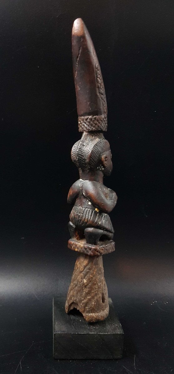Hochet Divinatoire "iroke Ifa", Peuple Yorouba, Nigeria Ou Bénin-photo-1