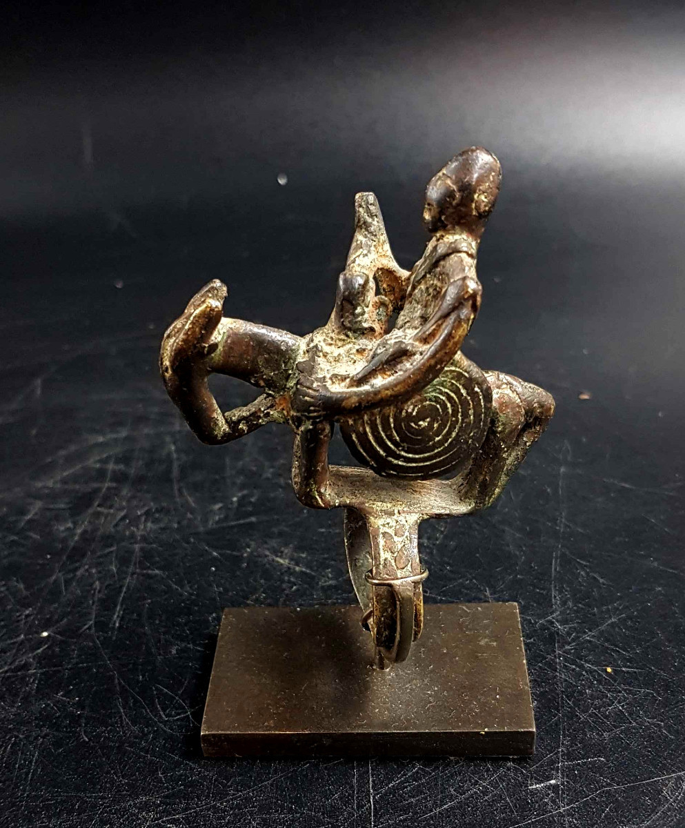Bague avec figure équestre, peuple Dogon, Mali