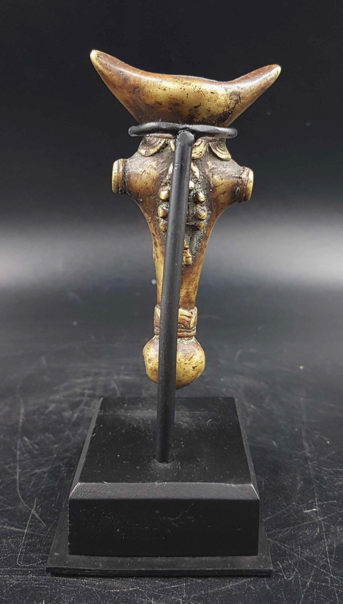 Sifflet pendentif, peuple Lobi, Burkina Faso-photo-4