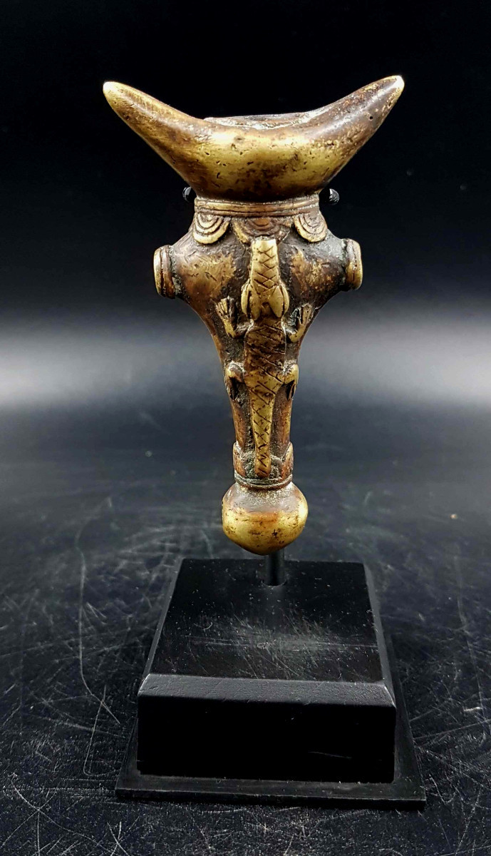 Sifflet pendentif, peuple Lobi, Burkina Faso