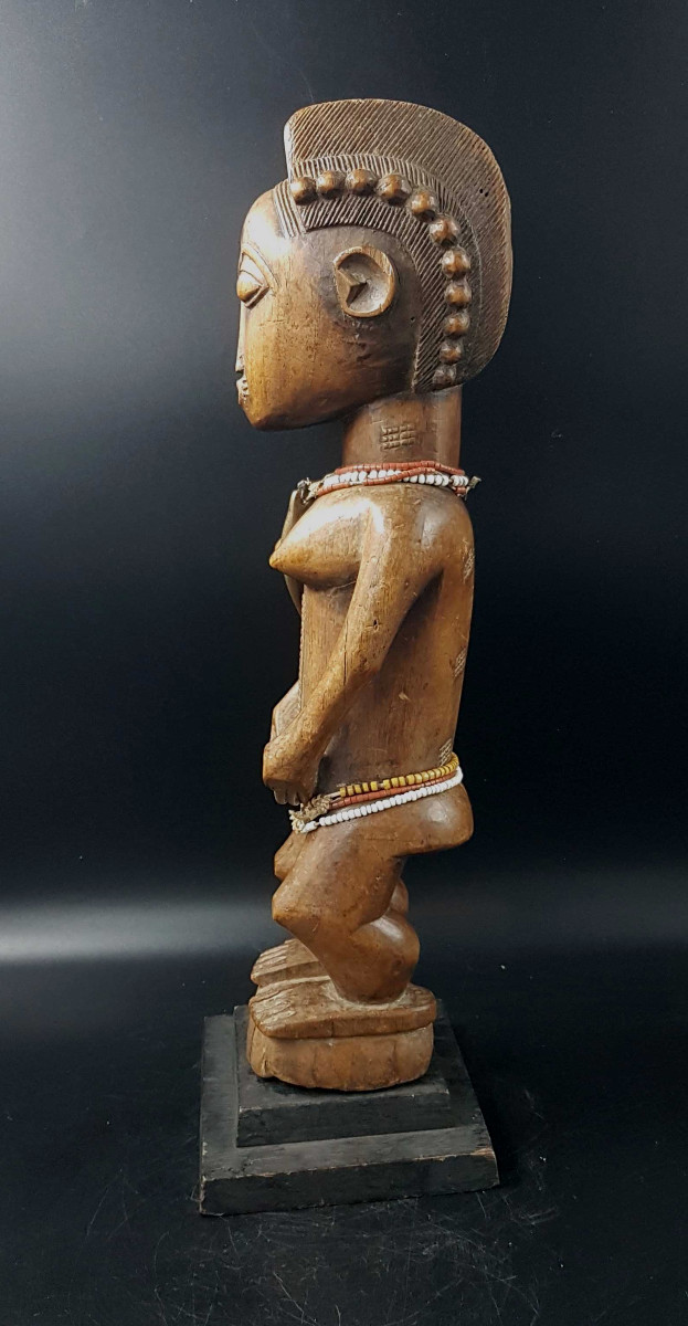 Statue "Blolo Bla", peuple Baoulé, Côte d'Ivoire-photo-2