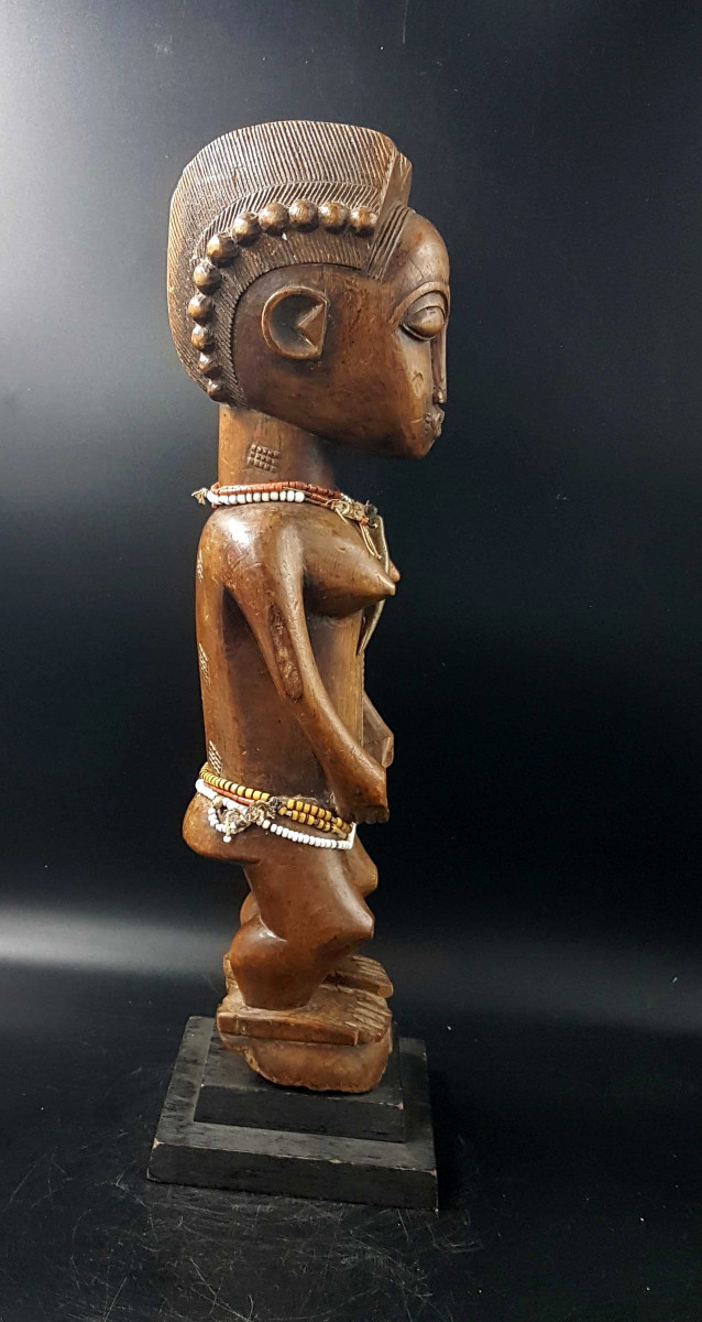 Statue "Blolo Bla", peuple Baoulé, Côte d'Ivoire-photo-4