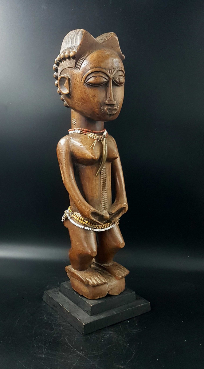 Statue "Blolo Bla", peuple Baoulé, Côte d'Ivoire-photo-1