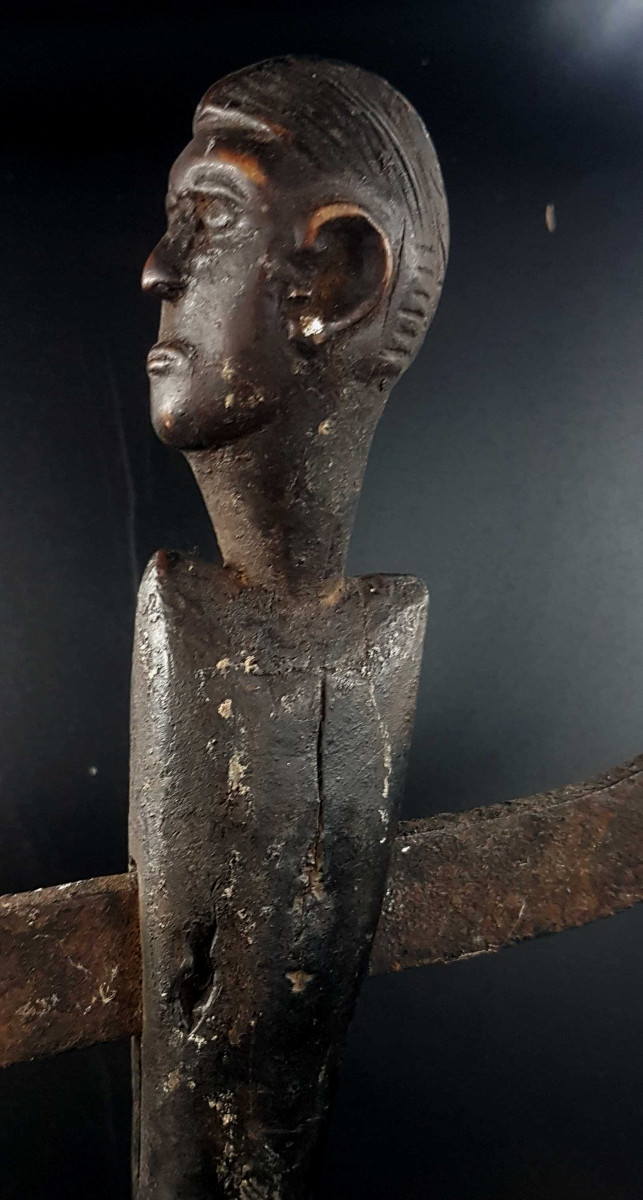  Hache cérémonielle, peuple LUGURU, Tanzanie-photo-2