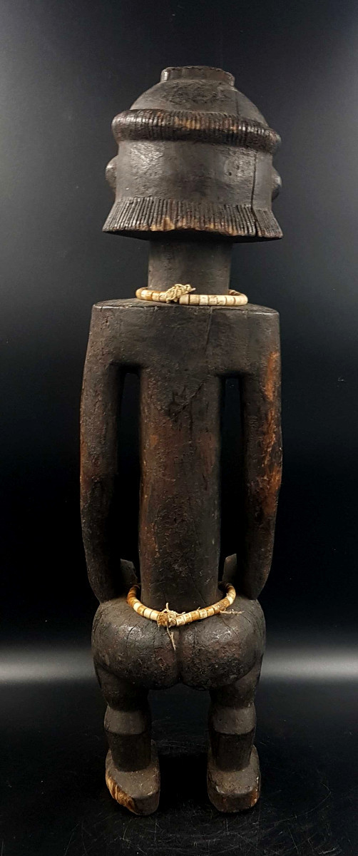 Statue cultuelle Luba-Shakandi, R.D.C-photo-3