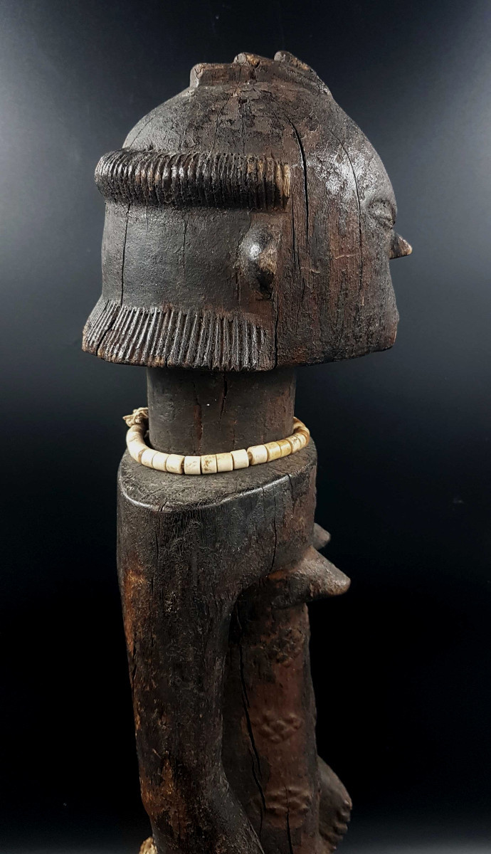 Statue cultuelle Luba-Shakandi, R.D.C-photo-5