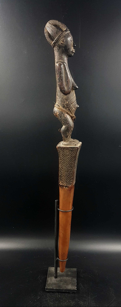 Sceptre d'autorité, peuple Luba-Tabwa, R.D.C.-photo-4
